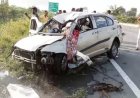 कार नाले में गिरी, मां- बेटी सहित 5 की मौत