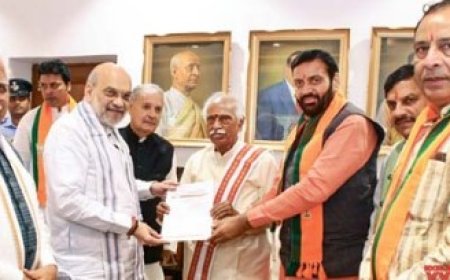 नायब सैनी बने भाजपा विधायक दल के नेता