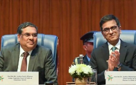 देश के '51वें चीफ जस्टिस' होंगे जस्टिस संजीव खन्ना 11 नवंबर को लेंगे शपथ 6 महीने रहेगा कार्यकाल