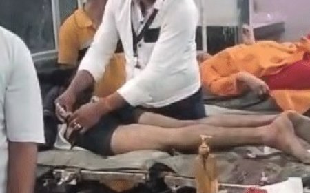 डॉक्टर से बड़ा उनका ड्राइवर के डॉक्टर और नर्सिंग स्टाफ भी परेशान है