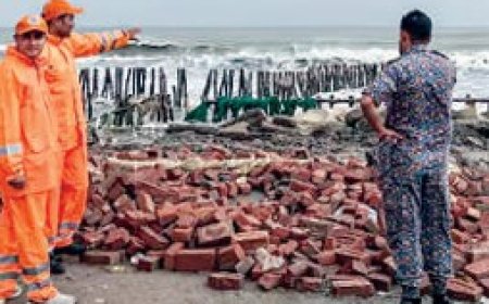 'दाना' हुआ कमजोर