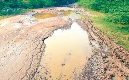 तीन साल बाद भी पूरी नहीं हुई गेंडोली- कापरेन सड़क, लोग परेशान