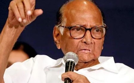 शरद पवार ने संसदीय राजनीति से संन्यास लेने का संकेत दिया