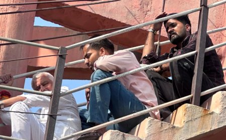 टंकी पर चढ़े किरोड़ी ने धरना खत्म कराया