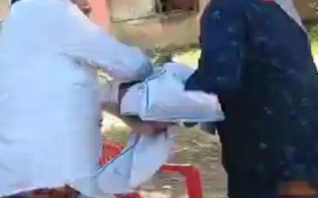 निर्दलीय नरेश मीना ने एसडीएम को मारा थप्पड़