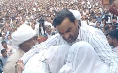 हनुमान बेनीवाल बोले- एसडीएम के 3-4 थप्पड़ मारने चाहिए थे