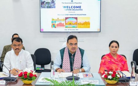 मुख्यमंत्री से सिंगापुर के प्रतिनिधिमंडल ने की मुलाकात सिंगापुर महत्वपूर्ण साझेदार