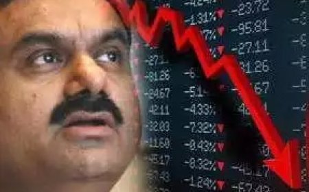 अडाणी ग्रुप के शेयरों में भूचाल नेटवर्थ औंधे मुंह