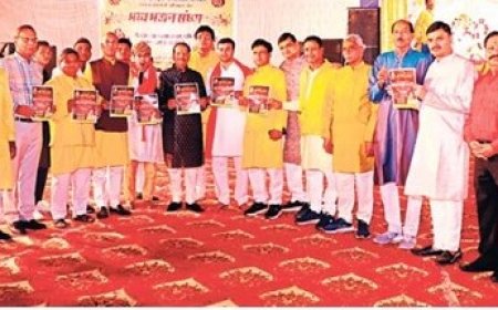 निःशुल्क कन्या विवाह व श्याम निशान यात्रा के पोस्टर का विमोचन