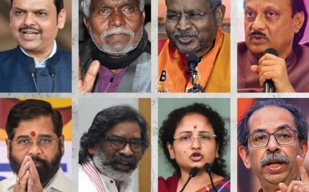 दो राज्यों की सरकार का फैसला आज महाराष्ट्र और झारखंड