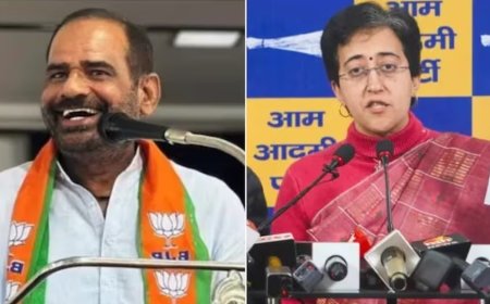 प्रियंका के बाद दिल्ली की सीएम आतिशी पर की आपत्तिजनक टिप्पणी