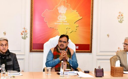 राइजिंग राजस्थान समिट' के तहत ऊर्जा विभाग के एमओयू की समीक्षा बैठक