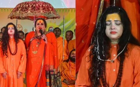 ममता कुलकर्णी ने लिया संन्यास, किन्नर अखाड़े की महामंडलेश्वर बनीं