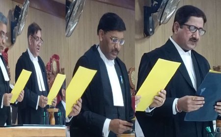 राजस्थान हाईकोर्ट के तीन नवनियुक्त जजों ने ली शपथ