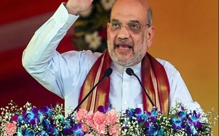 राजद संरक्षक लालू और कांग्रेस नेता सोनिया ने बिहार को 'बर्बाद' कर दिया : अमित शाह