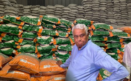 कृषि मंत्री किरोड़ी मीणा ने पकड़ी नकली खाद बनाने वाली फैक्टी