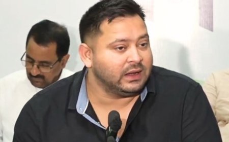 तेजस्वी यादव का दावा- मेरा और पत्नी का नाम वोटर लिस्ट से हटा