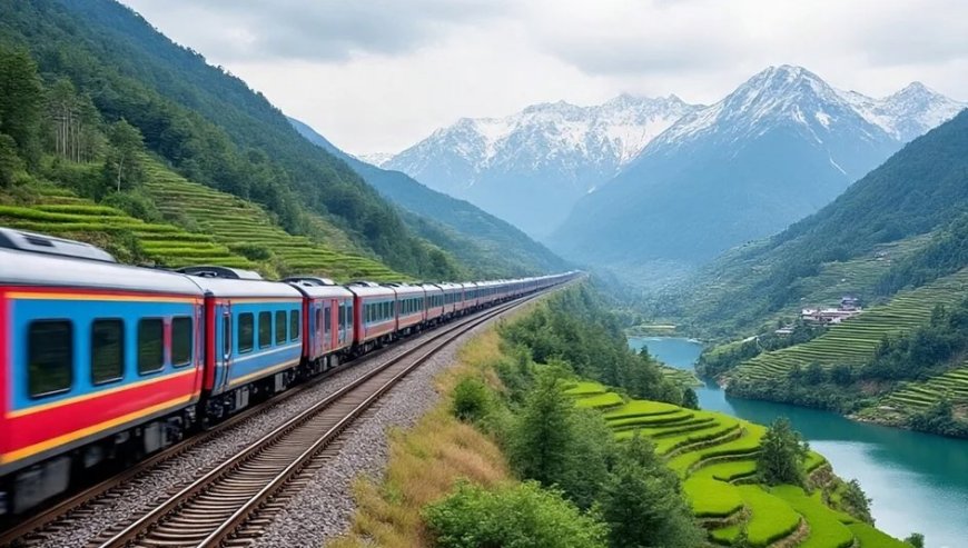 चीन की ओर से भारत की सीमा के नजदीक एक नई रेलवे लाइन बनाने की योजना ने भारत में चिंता बढ़ा
