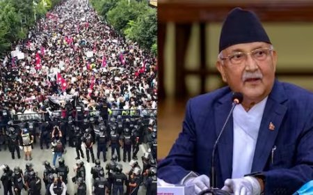 नेपाल में प्रदर्शन तेज़: प्रधानमंत्री केपी शर्मा ओली ने दिया इस्तीफ़ा