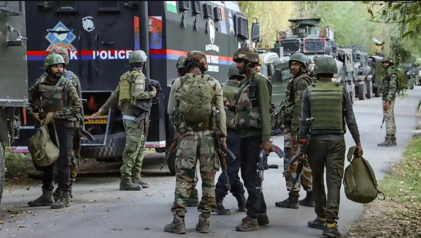 कुलगाम में मुठभेड़: एक आतंकी ढेर, तीन जवान घायल