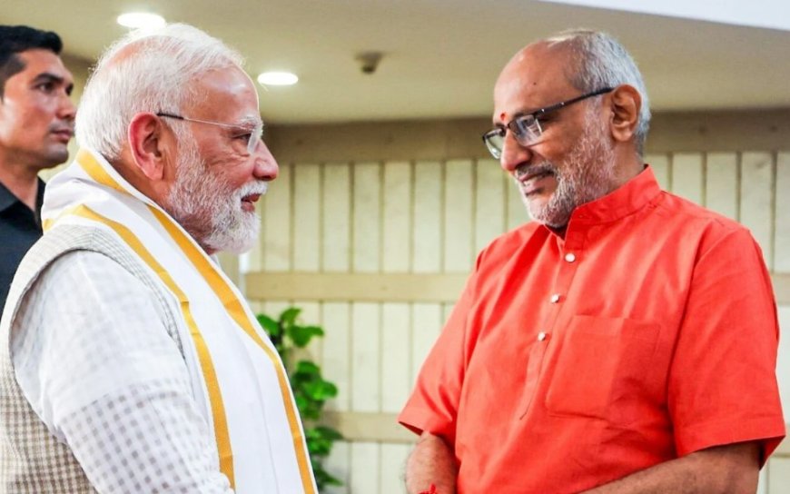 सी.पी. राधाकृष्णन बने भारत के नए उपराष्ट्रपति