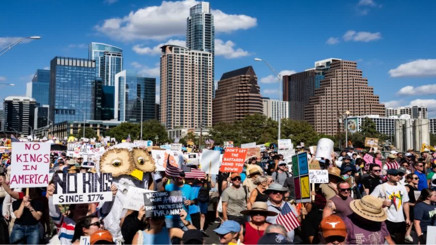 अमेरिका में ट्रम्प के खिलाफ अब तक का सबसे बड़ा प्रदर्शन: ‘नो किंग्स’ प्रोटेस्ट में 70 लाख लोग सड़कों पर उतरे