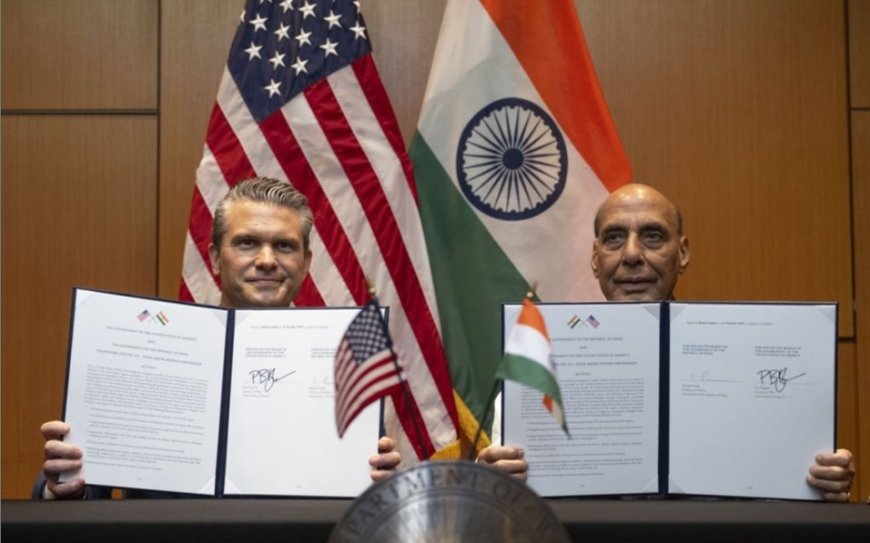 भारत-अमेरिका रक्षा साझेदारी का नया अध्याय: कुआलालंपुर में ऐतिहासिक 10-वर्षीय रक्षा रूपरेखा समझौते पर हस्ताक्षर