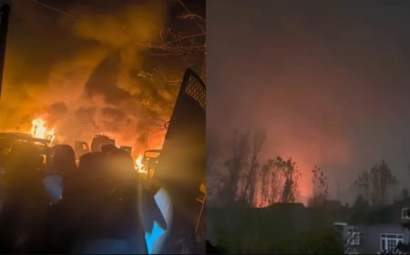 श्रीनगर नौगाम पुलिस स्टेशन विस्फोट — बड़ा हादसा, 9 की मौत, 30 से अधिक घायल