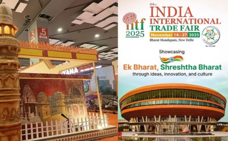 नई दिल्ली में 44वां भारत अंतर्राष्ट्रीय व्यापार मेला (IITF 2025) शुरू — ‘एक भारत, श्रेष्ठ भारत’ थीम के साथ विविधता और प्रगति का भव्य प्रदर्शन