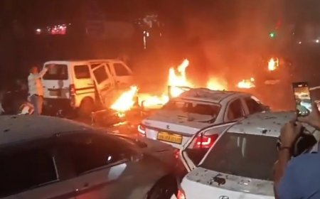 दिल्ली लाल किला मेट्रो स्टेशन के बाहर कार विस्फोट: 8 की मौत, कई घायल; शहर में हाई अलर्ट