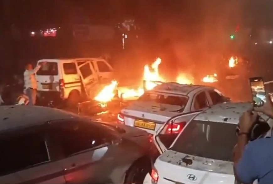 दिल्ली लाल किला मेट्रो स्टेशन के बाहर कार विस्फोट: 8 की मौत, कई घायल; शहर में हाई अलर्ट