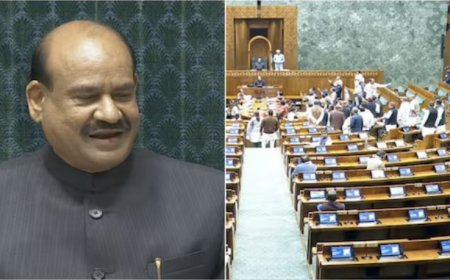 संसद में घमासान: लोकसभा अध्यक्ष ओम बिरला के खिलाफ अविश्वास प्रस्ताव
