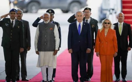 मोदी–इज़राइल द्विपक्षीय मुद्दों पर वार्ता जारी