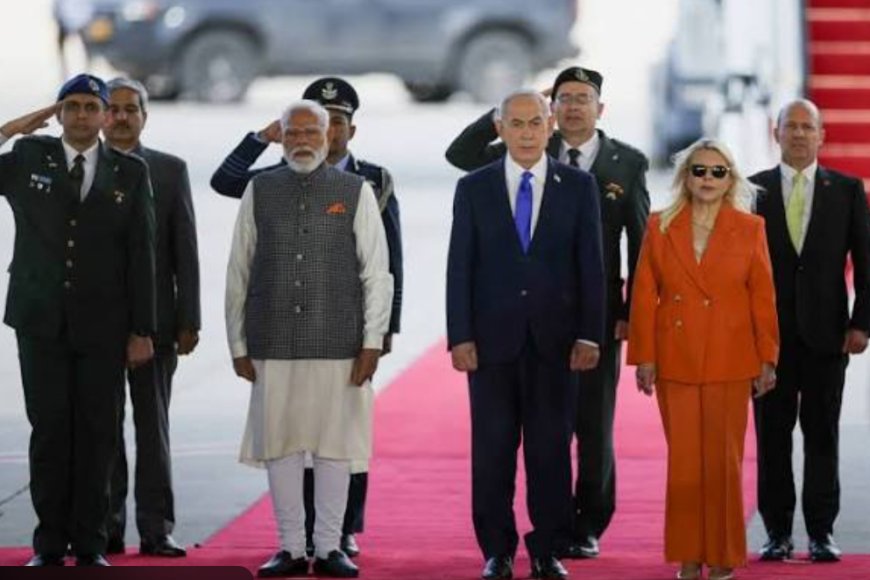 मोदी–इज़राइल द्विपक्षीय मुद्दों पर वार्ता जारी