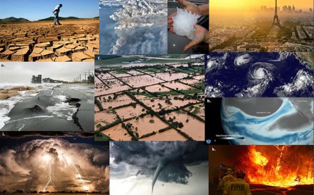 जलवायु परिवर्तन के कारण कई देशों में मौसम चरम पर