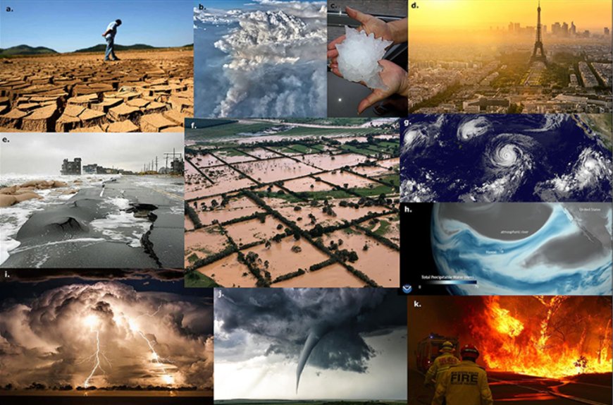 जलवायु परिवर्तन के कारण कई देशों में मौसम चरम पर