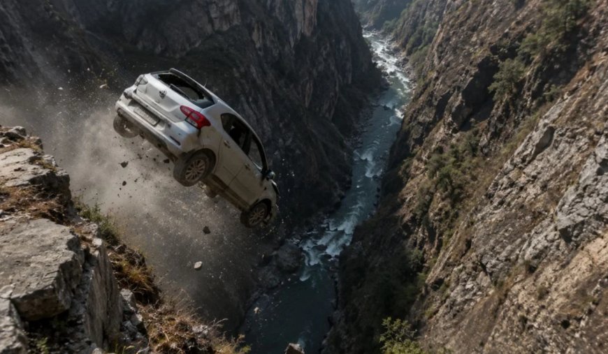 हिमाचल में बड़ा सड़क हादसा: चंबा में पर्यटकों की गाड़ी खाई में गिरी, 6 की मौत