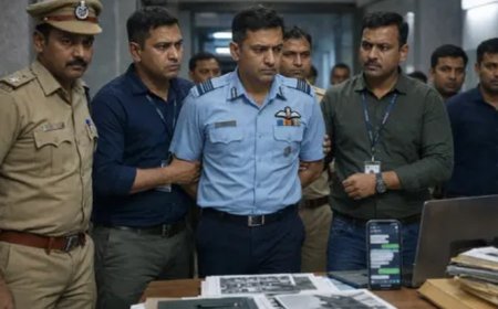 IAF Officer Arrested in Honey-Trap Case, Classified Defence Data Leak Alleged