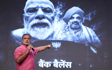 प्रयागराज में राहुल गांधी का ‘छात्रों की गूंज’ कार्यक्रम: बोले- “रील 21वीं सदी का नशा”, 1,000 युवाओं में सिर्फ 12 को स्थायी नौकरी का दावा