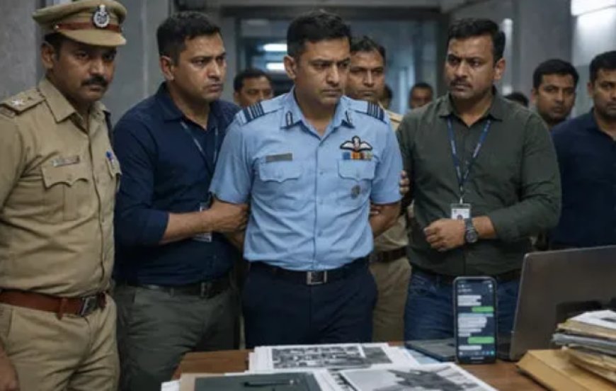 IAF Officer Arrested in Honey-Trap Case, Classified Defence Data Leak Alleged